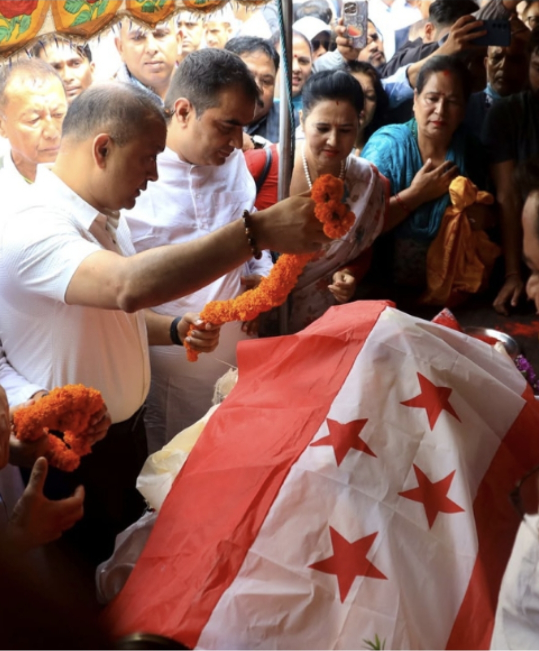 नेका वरिष्ठ नेतालाई सानेपामा श्रद्धाञ्जली